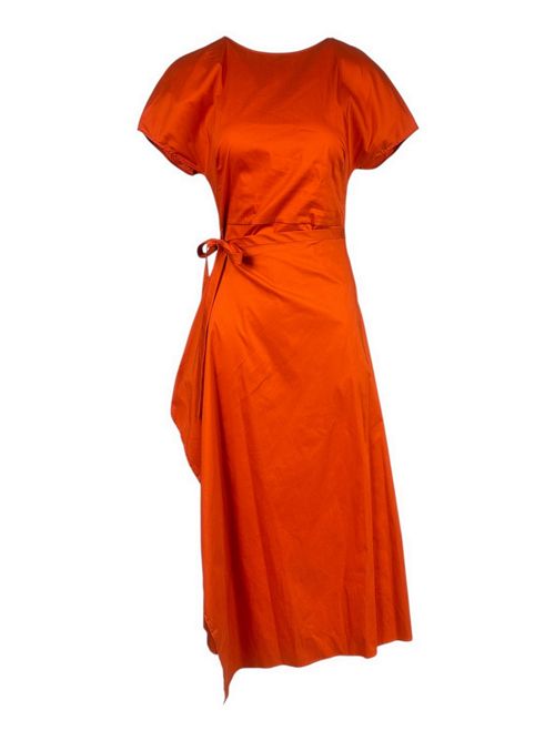 abito donna THALIA arancio Liviana Conti | L6SK47D93-1